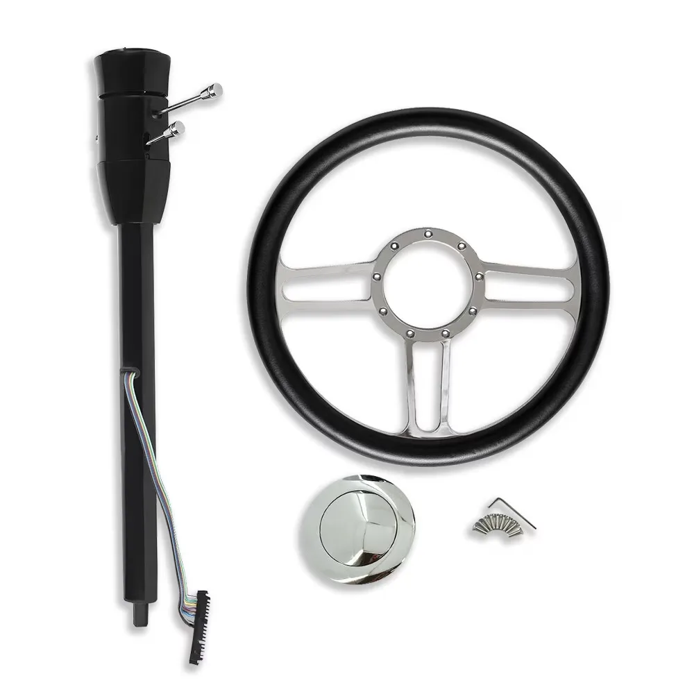 Steering Column 32" black 2"