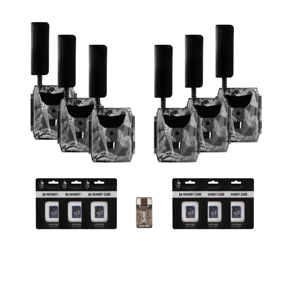 Trail Camera 6 pack 80ft 12v