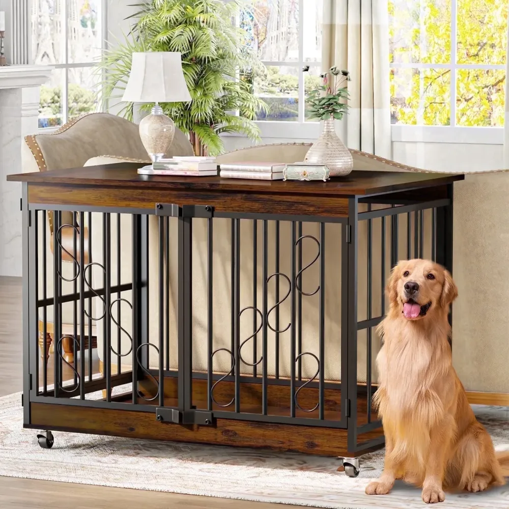 Dog Crate 48 inch brown 47"