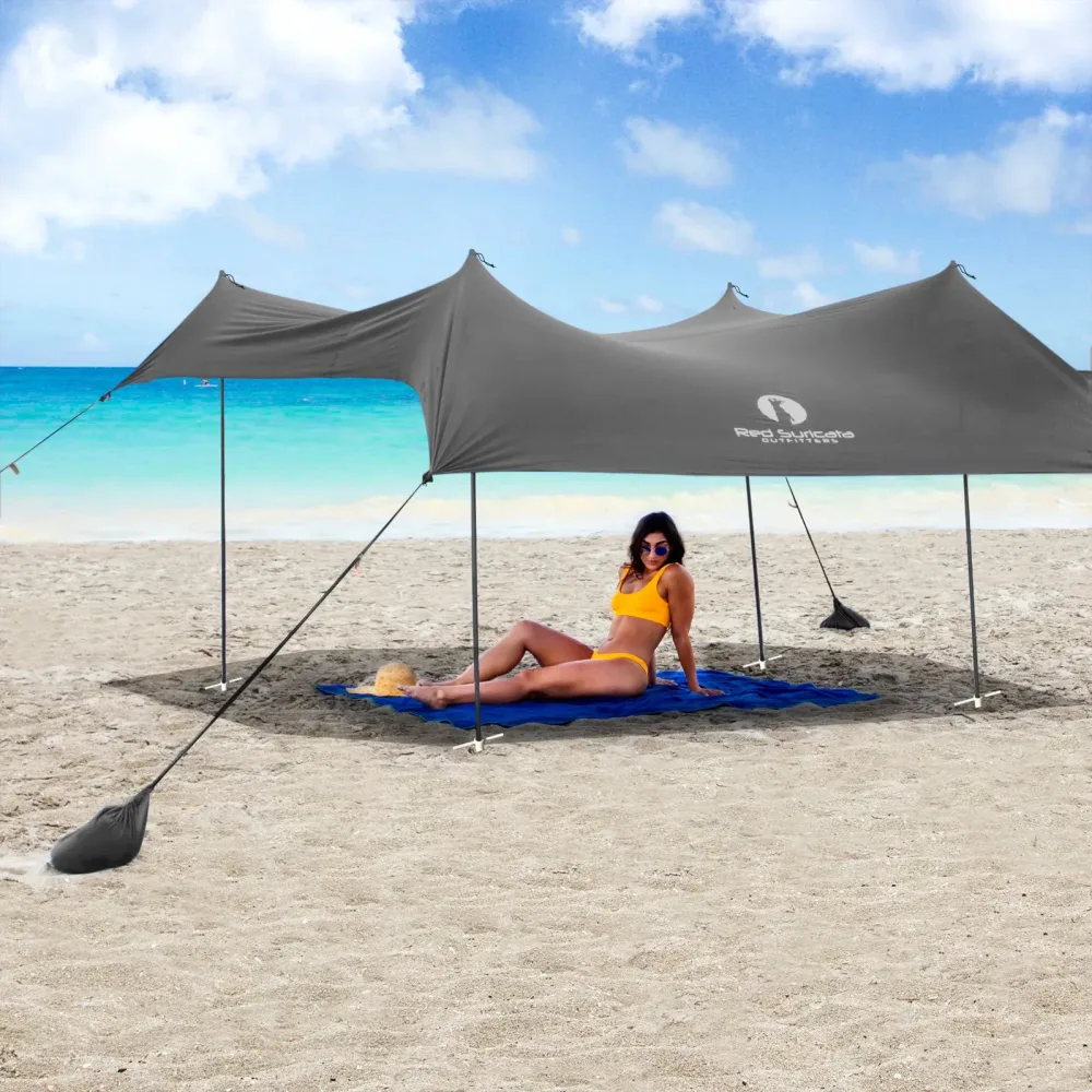 Canopy Tent 7' red grey