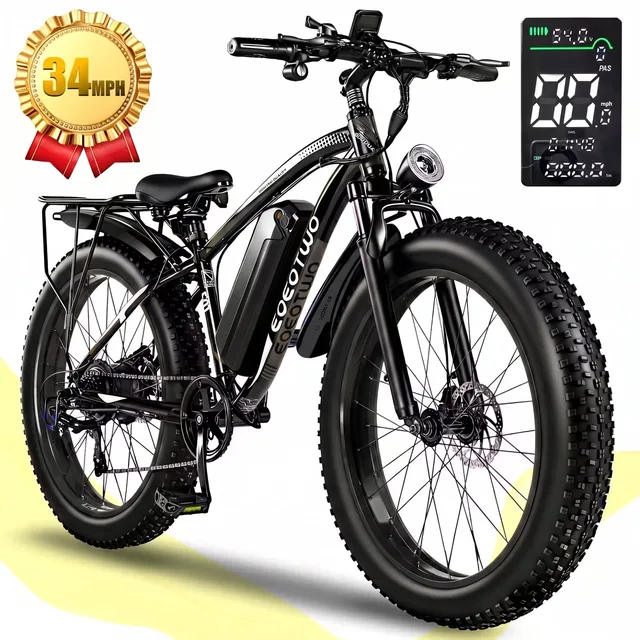 Electric Bike 26" 48v black