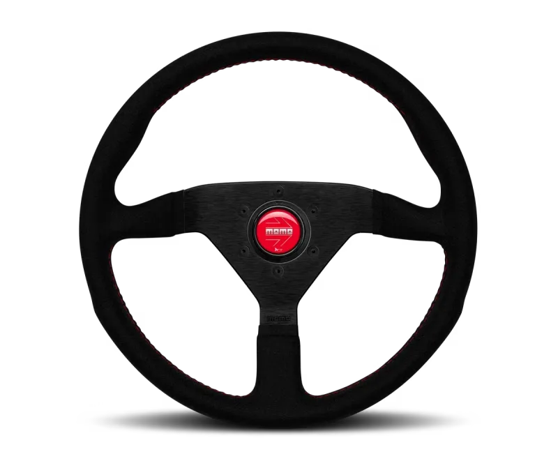 Steering Wheel 350 mm black red