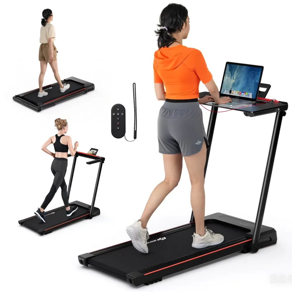 Foldable Treadmill black 2.5hp