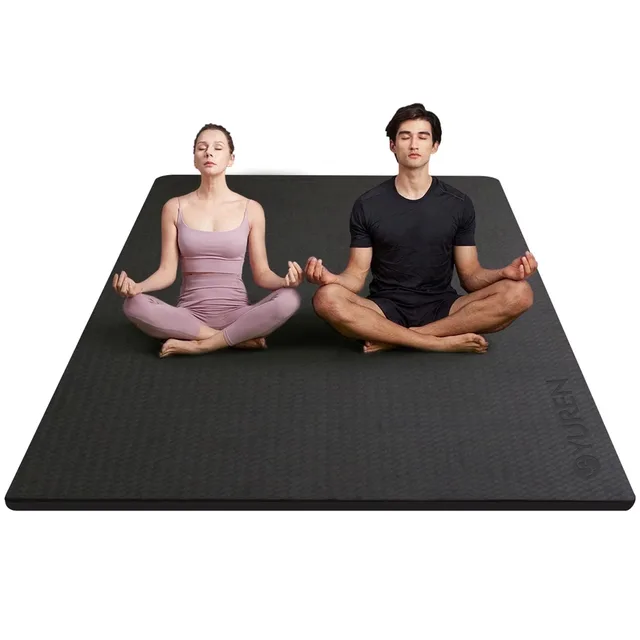 Yoga Mat 78" 2" black