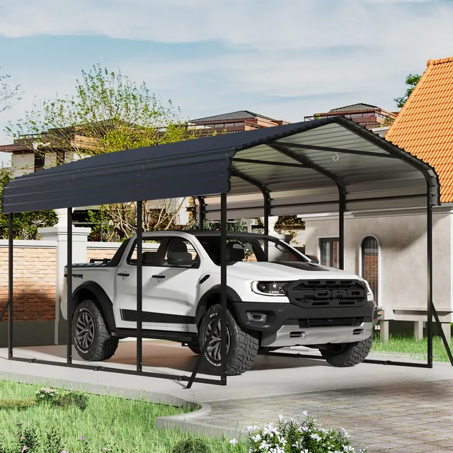 Carport Canopy black 1mm 0.8mm