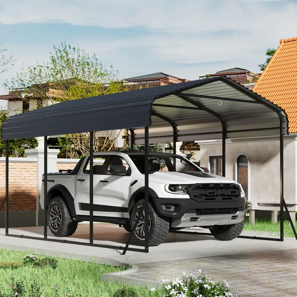 Carport Canopy black 1mm 0.8mm