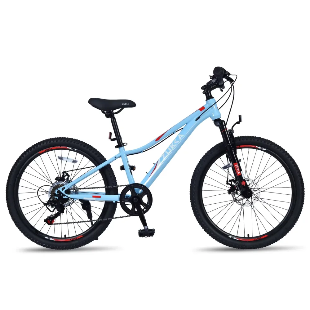 Mountain Bike red blue 33.07 lb