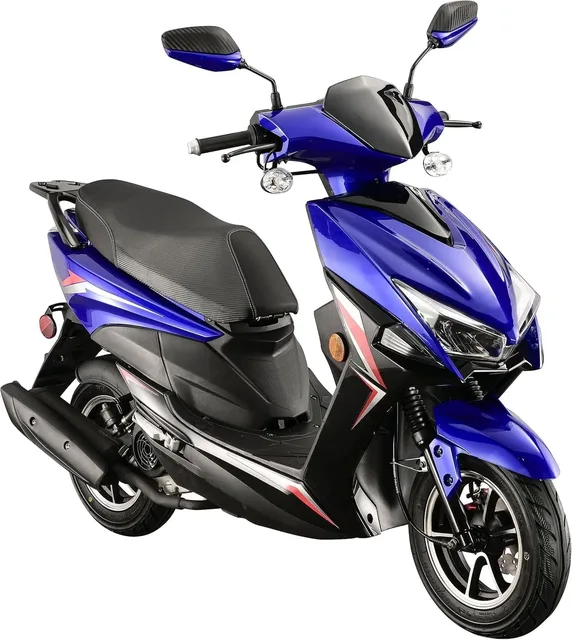 Motorcycle Gas 10 inch blue 7.91hp