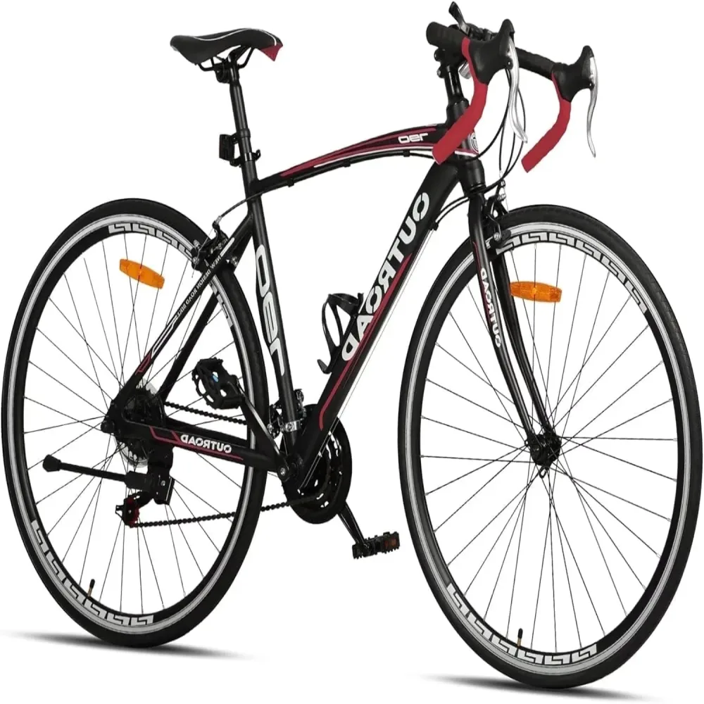 Road Bike white red black