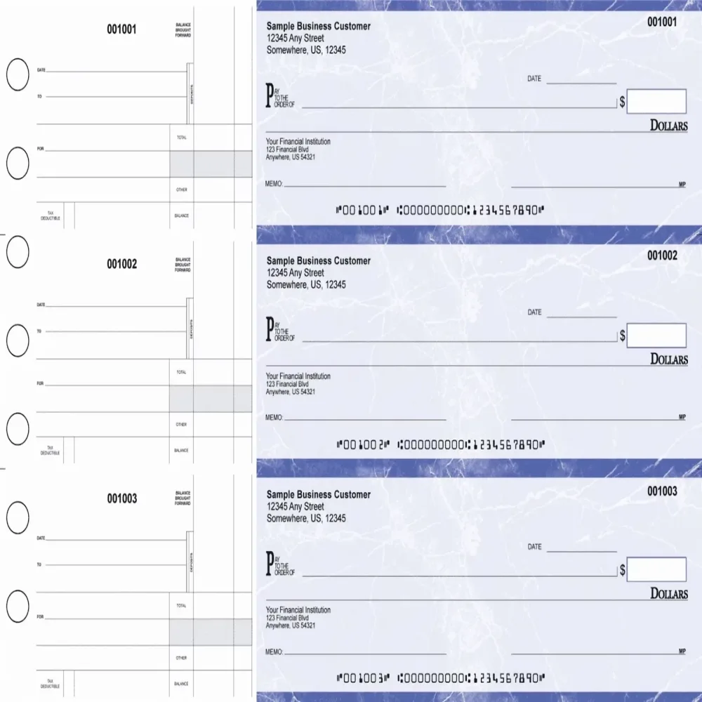 Paper Products blue 0.05 in