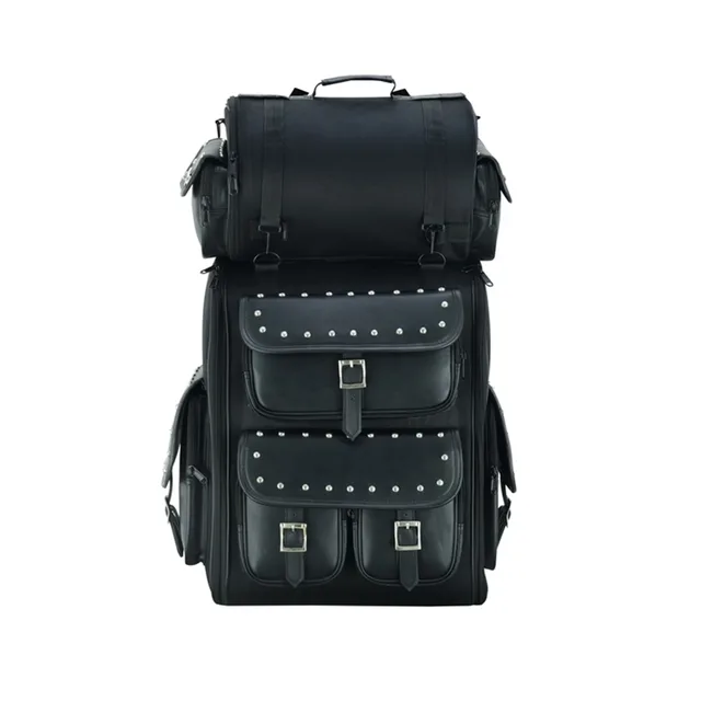Motorcycle black waterproof adjustable