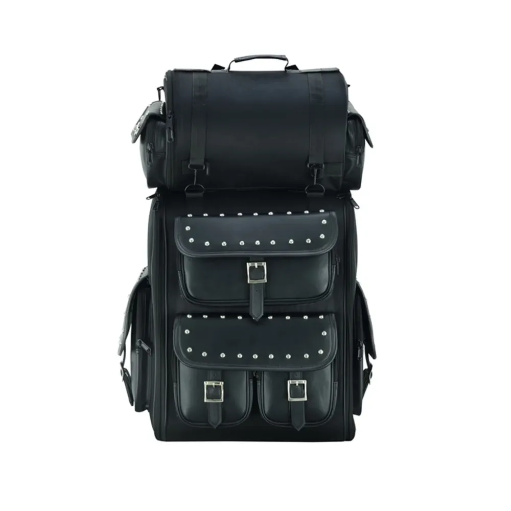 Motorcycle black waterproof adjustable