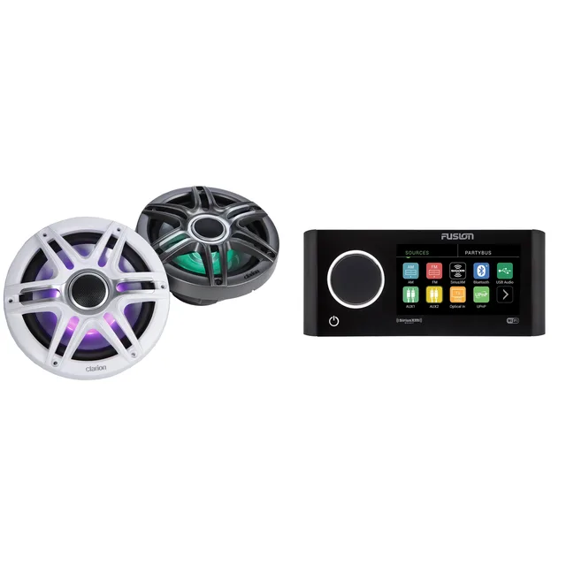 Speaker white gray 4.3"