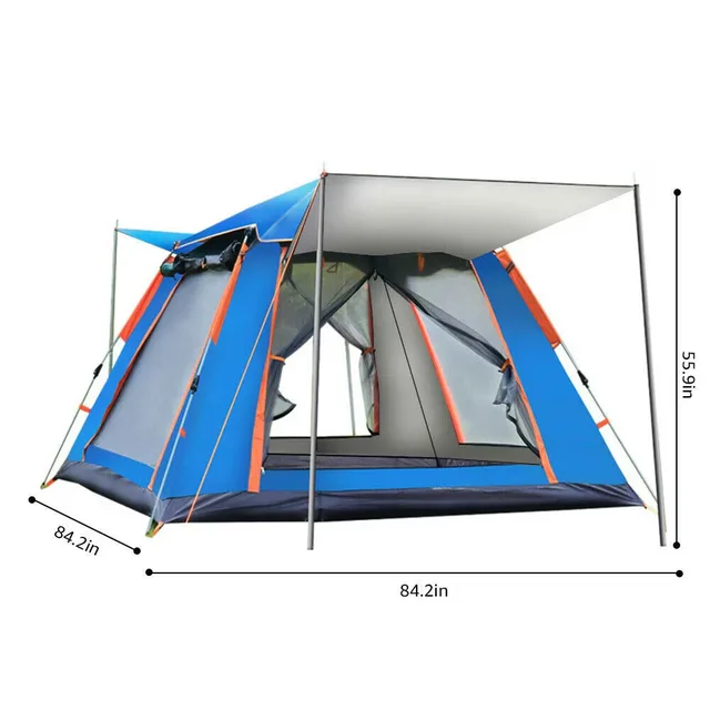 Camping Tent 4-5 person waterproof folding