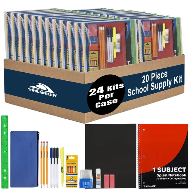 General Classroom 24 pack black blue