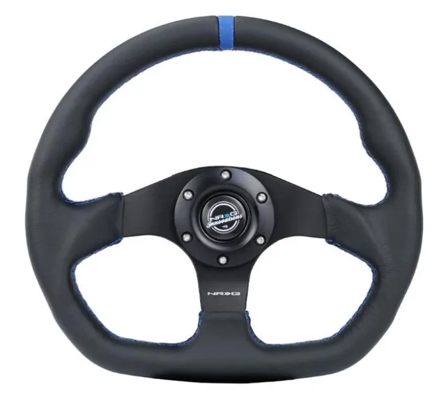Reinforced Steering 320mm blue 300mm