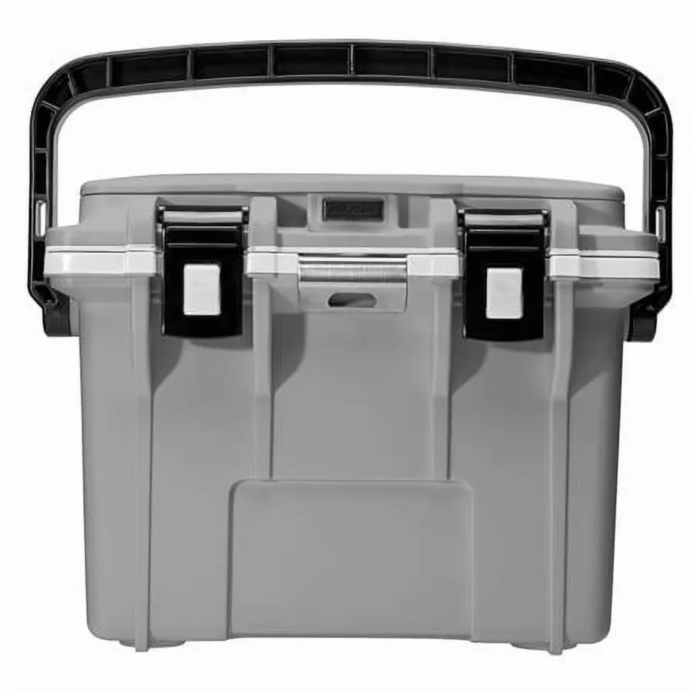 Cooler gray white 14 quart