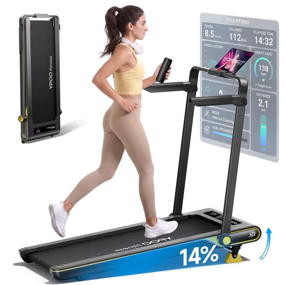 Foldable Treadmill 300 lb 36.6"
