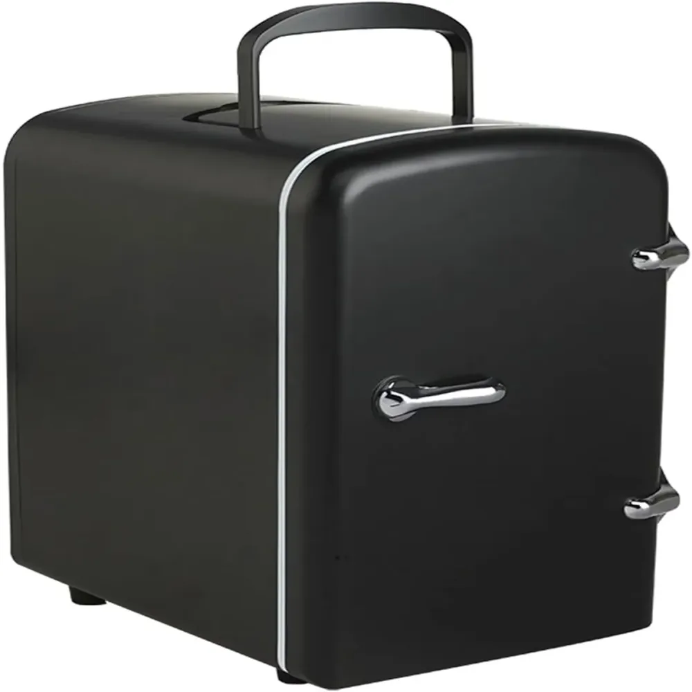 Cooler portable black 9 inches