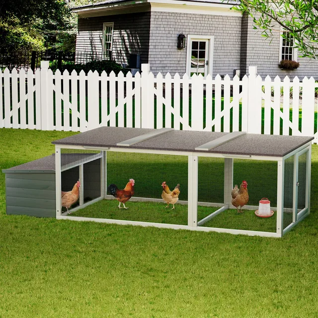 Chicken Coop 114" 85 in black