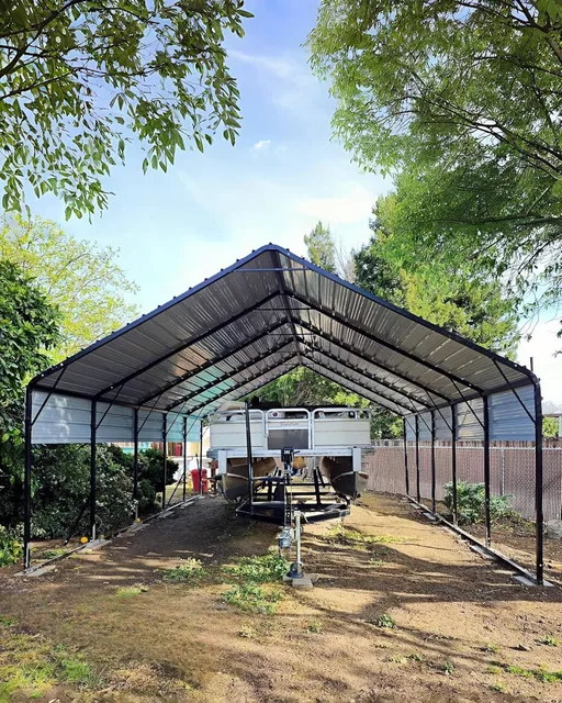 Metal Carport heavy-duty 000 lbs 2 in