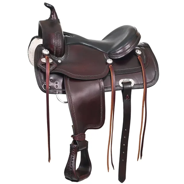 Leather Saddle 15 in 23 pounds 9 inches