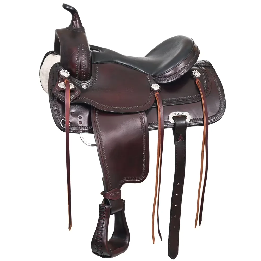 Leather Saddle 15 in 23 pounds 9 inches