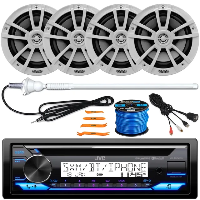 Stereo Receiver 6.5" 225w bluetooth