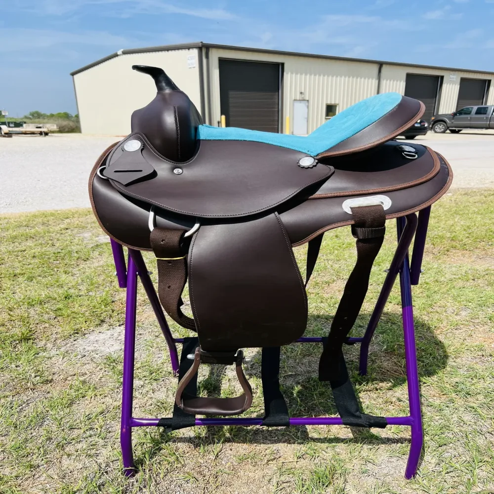 Saddle 18 inch brown 14"