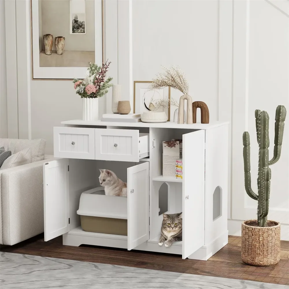 Cat Litter white 23.2" 15.9"