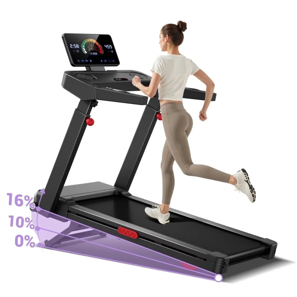 Treadmill 3.5 hp 400 lbs foldable