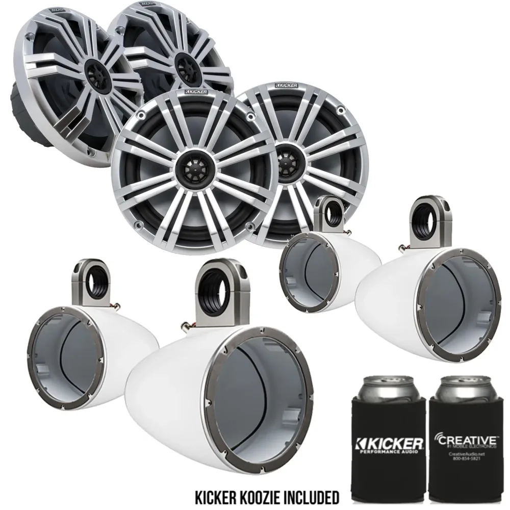 Speaker 8" led white