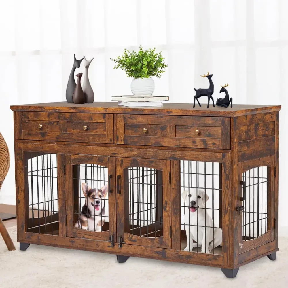 Dog Crate 58" 21.7" 34"
