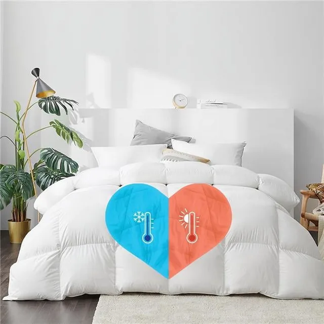 Bedding white 102" 110"