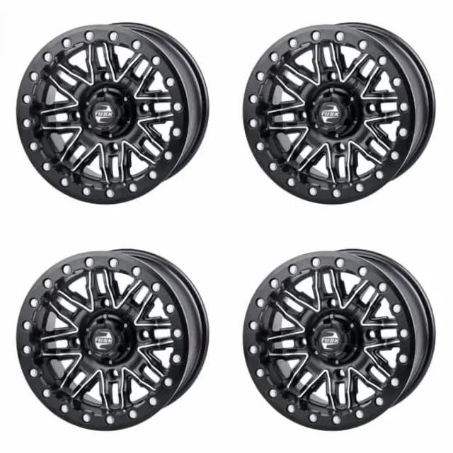 Beadlock Wheel 4 pack black 16"
