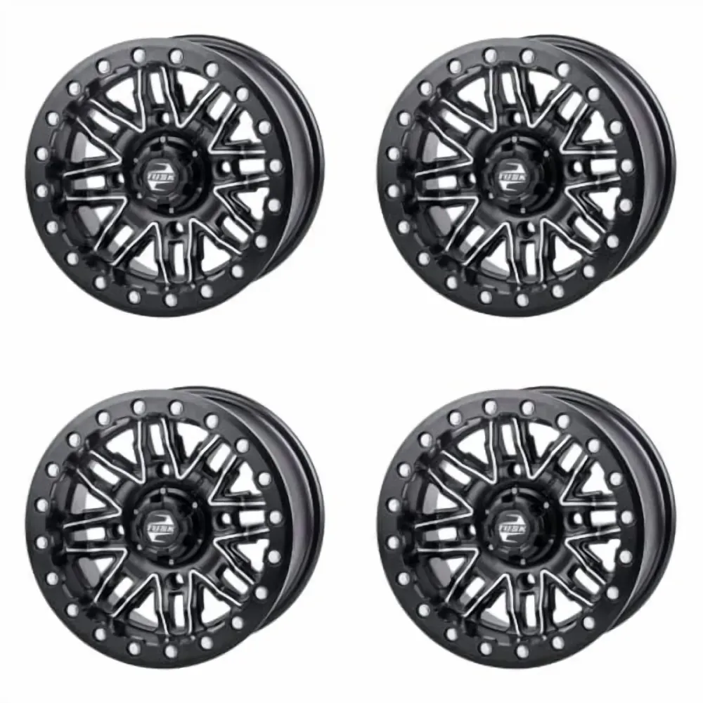 Beadlock Wheel 4 pack black 16"