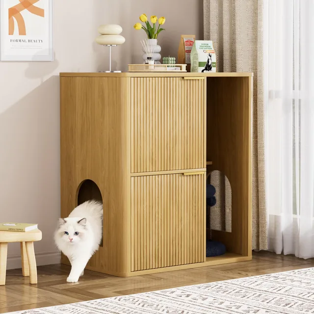 Cat Litter 31.5 inch white