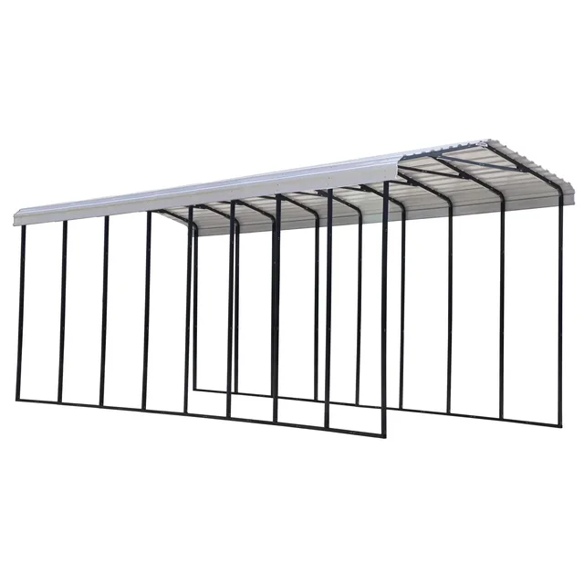 Carport 14 ft 14 foot black