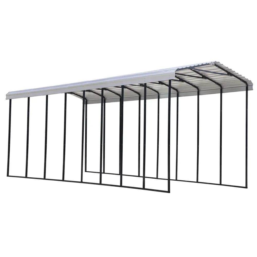Carport 14 ft 14 foot black