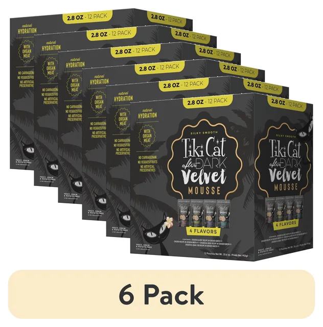 Cat Food 6 pack 2.8 oz 7 lbs