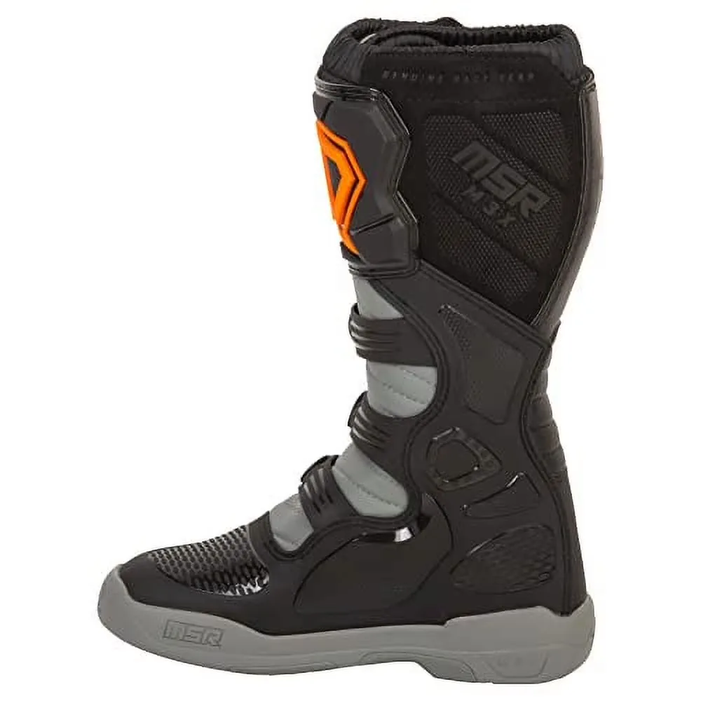 Motorcycle Apparel & Gear grey orange