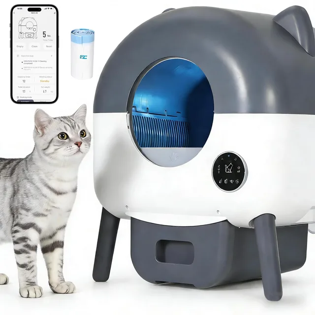 Cat Litter gray 2.2-28.2 lbs 0.9-15.4 kg