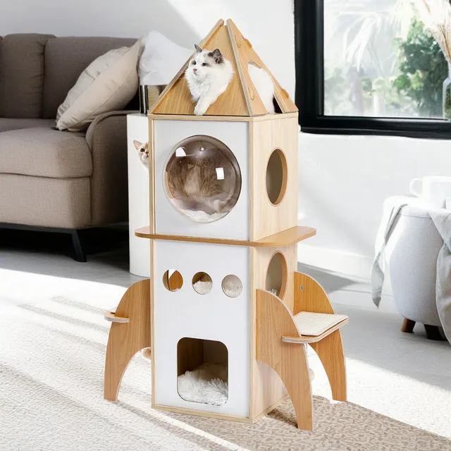 Furniture & Enrichment 54" beige 32.67"