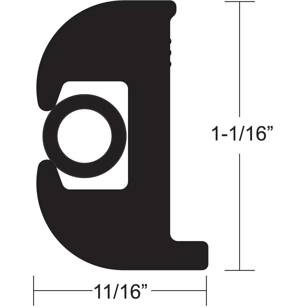 Boat Covers 50' black 3"