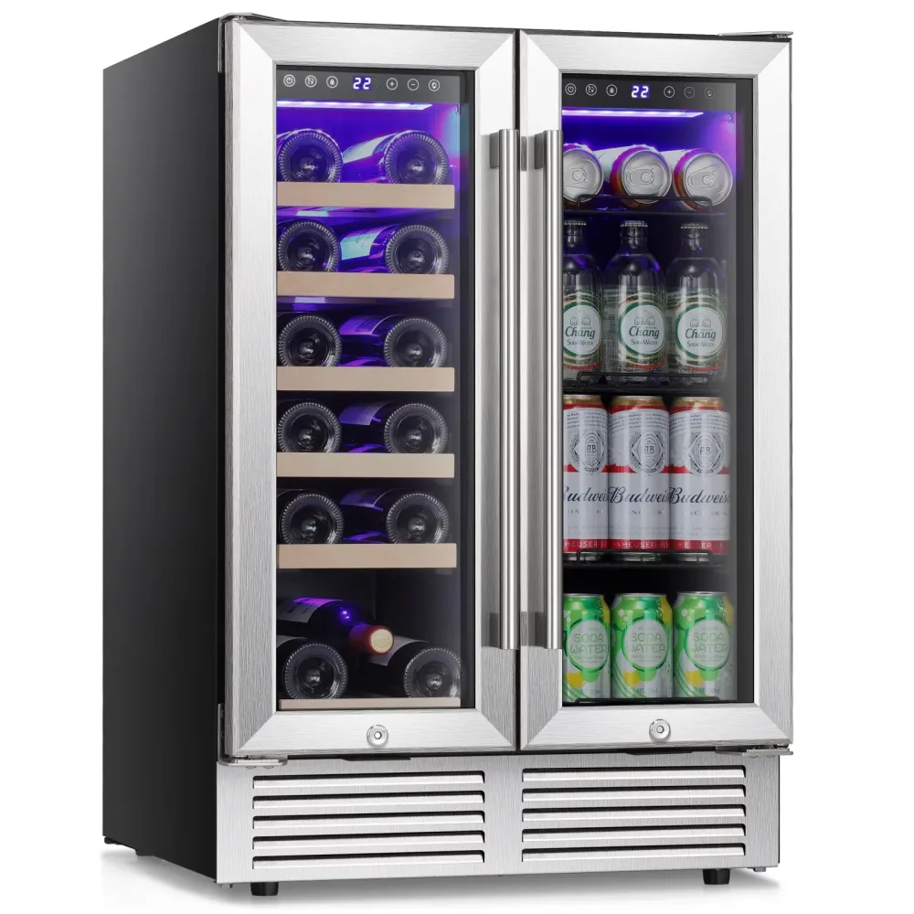 Wine Cooler 24 inch led 12oz