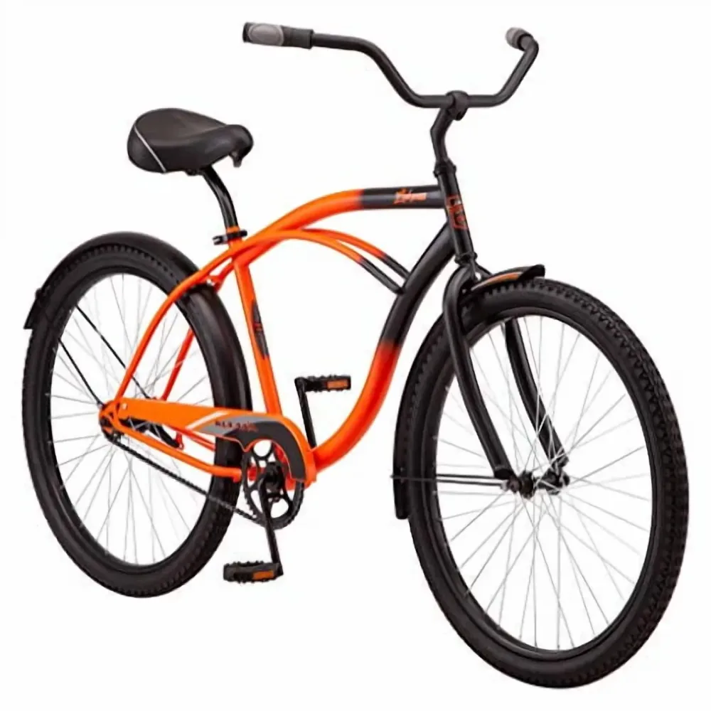 Cruiser Bike 26 in orange black