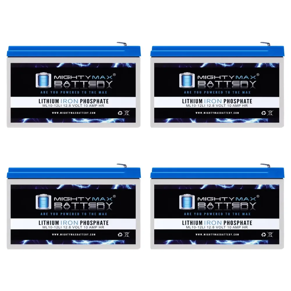 Battery 12v 4 pack 4.52 lbs