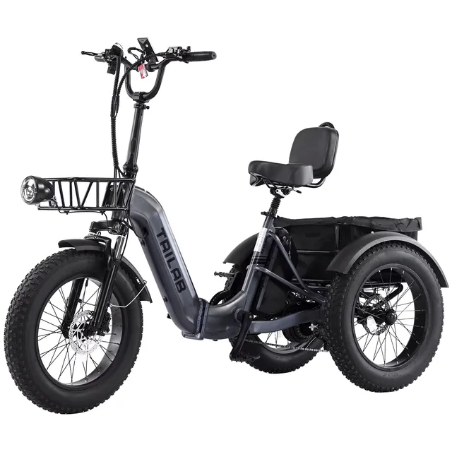 Electric Tricycle 20 inch 48v 275 lbs