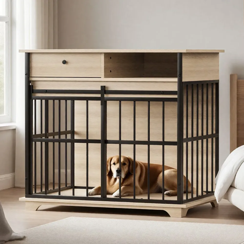 Dog Crate black 58 inches 69.00lb