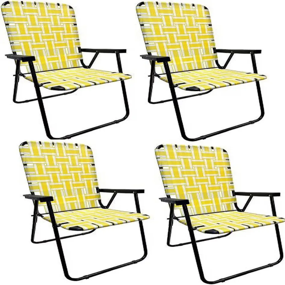 Chair 4 pack portable folding